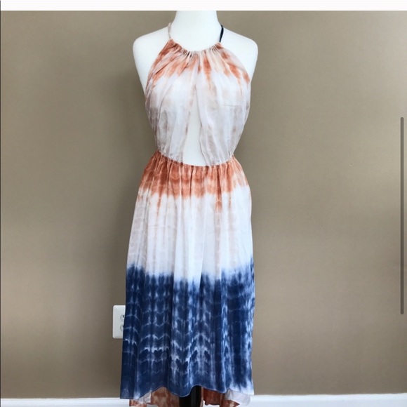 NEW • Ale by Alessandra • Boa Tie Dye Cover Up Lg - Picture 3 of 4